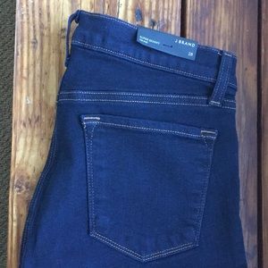 J Brand (brand new) superskinny mid rise jeans